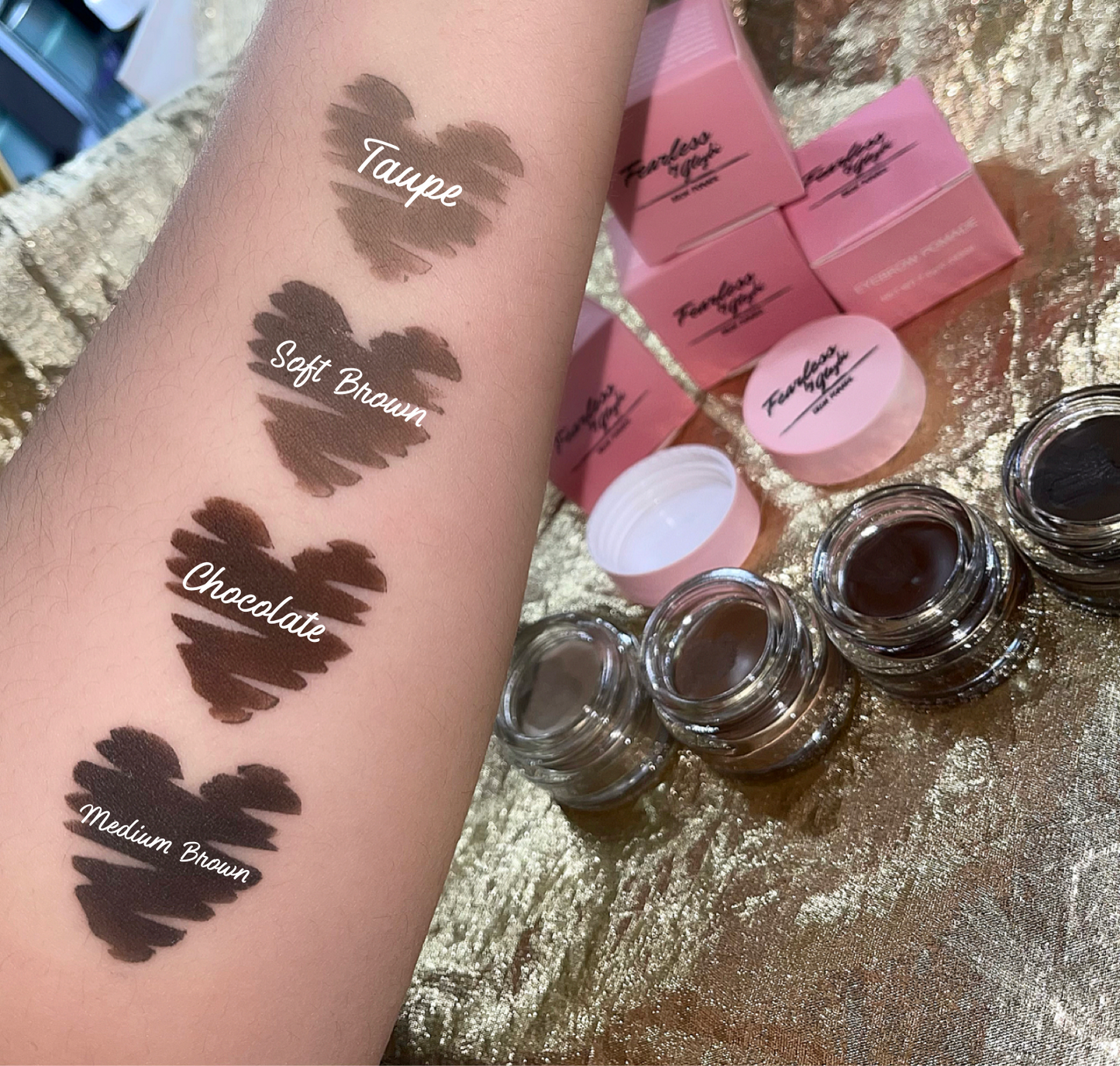 Waterproof Brow Pomades