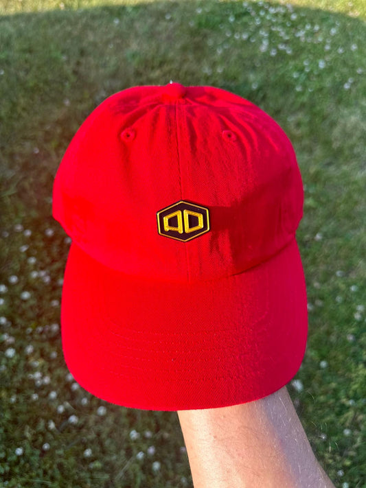AD Red & Gold Hat