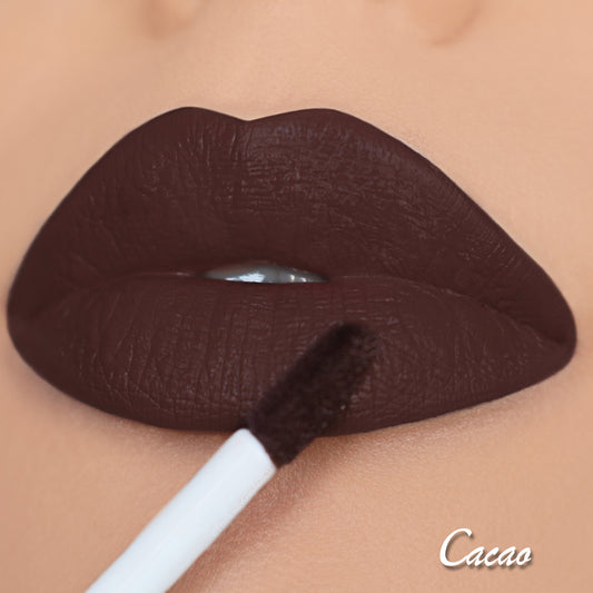 “Cacao” Matte Liquid Lipstick